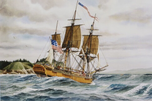 COLUMBIA Crossing the Bar, May 11, 1792