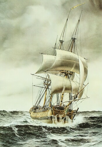 IMPERIAL EAGLE at sea